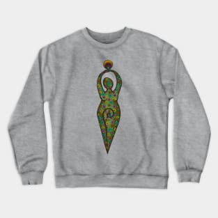 Gaia Earth Goddess Crewneck Sweatshirt